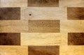 Rectangular pattern wood