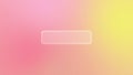 Rectangular Rectangular with rounded edges glass liquid button in Glassmorphism style on a soft pastel gradient background Royalty Free Stock Photo