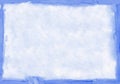 Rectangular regularly shaped dark blue watercolour background. Beautiful abstract canvas for congratulations, valentines