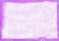 Rectangular regularly shaped violet watercolour background. Beau