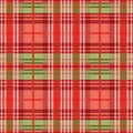 Rectangular seamless pattern mainly in red hues