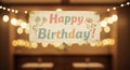 A rectangular sign with \