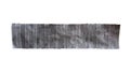A rectangular textbox background created using shredded black-printed paper Royalty Free Stock Photo
