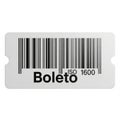 Barcode Label with Text \