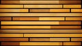 Rectangular wooden panels arranged in a horizontal pattern create a visually