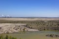 Recultivation and landscaping in areas after brown-coal mining in Lusatia, Brandenburg, Germany Royalty Free Stock Photo