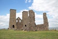 Reculver ancient roman castle fort Royalty Free Stock Photo
