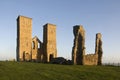 Reculver Roman Ruin Royalty Free Stock Photo