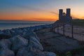 Reculver Towers Kent on a March Dawn