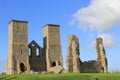 Reculver Towers and Roman Fort Royalty Free Stock Photo