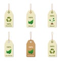 Recyclable and natural tags