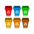 Recycle Bin Trash clipart Royalty Free Stock Photo