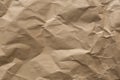 Recycle abstract brown crumpled paper for background textures