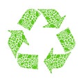 Recycle arrow Royalty Free Stock Photo