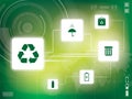 Recycle background Royalty Free Stock Photo