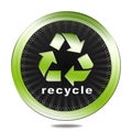 Recycle badge Royalty Free Stock Photo