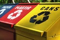 Recycle Bins Royalty Free Stock Photo