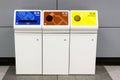 Recycle Bins Royalty Free Stock Photo