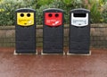 Recycle Bins Royalty Free Stock Photo