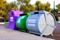 Recycle Bins Royalty Free Stock Photo