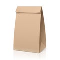 Recycle brown paper bag Royalty Free Stock Photo