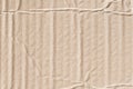 Recycle brown paper crumpled texture,Old paper surface for background Royalty Free Stock Photo