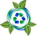 Recycle green icon