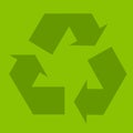 Recycle green symbol illustration