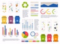 StockRecycle Infographic Illustration. Can be used for business layout, banner, diagram, statistic, web design, info chart, brochu