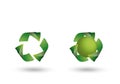 Recycle logo Royalty Free Stock Photo