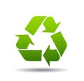 Recycle logo Royalty Free Stock Photo