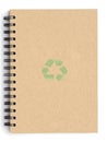Recycle notebook Royalty Free Stock Photo
