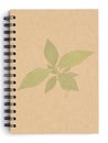Recycle notebook Royalty Free Stock Photo