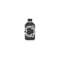 Recycle plastic bottle icon vector Royalty Free Stock Photo