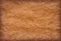 Recycle Striped Brown Kraft Paper Grunge Texture - Detail Royalty Free Stock Photo