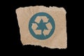 Recycle symbol Royalty Free Stock Photo