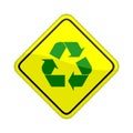 Recycle symbol Royalty Free Stock Photo