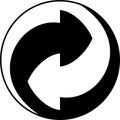 RECYCLE symbol