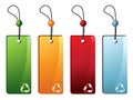 Recycle Tags Royalty Free Stock Photo