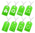 Recycle tags Royalty Free Stock Photo