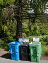 Recycle is taken seriously in San Francisco Royalty Free Stock Photo