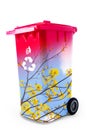 Recycle trash for help earth concept. Royalty Free Stock Photo