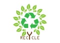 Recycle Tree Royalty Free Stock Photo