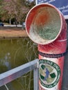 Recycle used fishing line