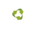 Recycle vector logo Royalty Free Stock Photo