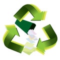 Recycle waste paper