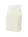 Recycle white paper bag Royalty Free Stock Photo