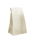 Recycle white paper bag Royalty Free Stock Photo