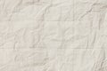 Recycle white paper crumpled texture, Abstract grey paper wrinkled for background Royalty Free Stock Photo