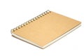 Recycled paper notebook front cover Royalty Free Stock Photo